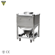 stainless steel ibc tote bin tank container 500liter 1000l price